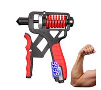 Hand Grip Strength Trainer, 11-364 Lbs Workout, Adjustable Exerciser, Sturdy Grip Strength Trainer for Gym Home Office Exercise Fitness Weightlifting Rock Climbing Outdoor Sports