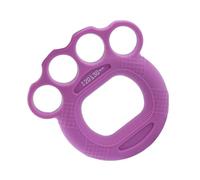 Hand Grip Strengthener, Compact Silicone Finger Exerciser, Hand Trainer for Muscle Building, Lightweight Grip Tool for Walking, Shopping, Camping, Workouts, 3.94x3.74x0.71 Inches