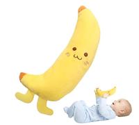 Hand Grip Toy, Plush Banana Doll, 18cm Fine Motor Skills Training, Calming Companion Soft Texture, Developmental Sensory Play, Toddler Soother Toy Boys, Girls and Sleep Aid Use