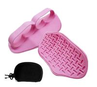 Hand Grips For Weight Lifting - Fingerless | Anti-Slip Palm Protection Training Ergonomic Workout Gloves For Dumbbell Exercise Pullups Deadlifts Gymnastics Cross-Training Gym
