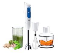 Hand-Held Blender Braun Mq3035 Sauce Blue White 700 W NUOVO