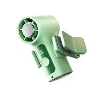 Hand Held Cooling Fan - Portatile Handheld Fan With LED Display e Removable | USB ricaricabile Cooler | Clip 360 gradi di rotazione a freddo fan per viaggi estivi campeggio cruise Vacation