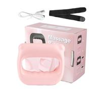 Hand Held Massager, Back Massage Tool, High-Intensity Vibration Device, Rechargeable Deep Tissue Relief, Portable for Foot, Neck, Shoulder, Travel, Daily Relaxation, 5.47x5.12x1.65 inches