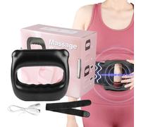 Hand Held Massager, Handheld Back Tool, High-Intensity Vibration Rechargeable Device for Deep Tissue Relief, Portable Solution for Foot, Neck, Shoulder Relaxation