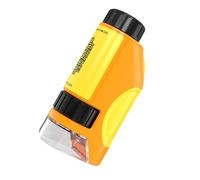 Hand Held Microscopio Kids, Beginner Science Tool, 1,97 x 1,18 x 3,82 pollici, Portable Learning Device for Preschool Experiments and Microbiological Observation, Multicolor