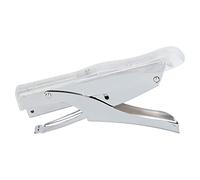 Hand Held Stapler Ergonomic Labor Saving Mini Stapler with Metal for Binding Documents in Offices Schools Factories Cold Rolled Steel 80 x 21 x 155mm (Trasparente)