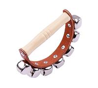 Hand Jingle Bells Handbell Tambourine Shaker Bells School Ring Bell Percussion Strumento Sleigh (M)