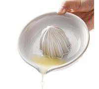 Hand Lemon Press Extractor, Manual Citrus Juicer Bowl, Cafe Gadget | Manual Citrus Press Juicer, Hand Lemon Extractor Bowl Tool, Heavy Duty Squeezer Strainer For Kitchen Cafe Party Gathering