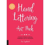 Lisa Engelbrecht Hand Lettering Art Pack (Copertina rigida)