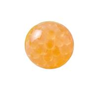 Hand-made Coconut Oil Squeeze Ball Crispy Sugar Decompression Ball-2026 Upgraded Version , , Ice Skin Sensory Toy （1pcs)(Orange)