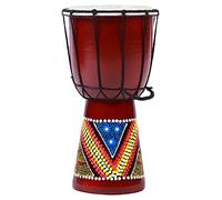 Hand-made in Bali - Bongo djembé da 30 cm, dipinto a mano, in pelle di capra, modelli assortiti