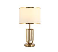 Hand-Made Lampshades Meticulous Workmanship Flat Edging with Golden Decorative Edges Strong Mirror Effect Highlighting The Light Taste of The Lamp