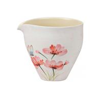 Hand-made Tea Pitcher Vintage Floral Tea Fairness Cup Tea Coffee Cream Sharing Cup for Household