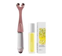 Hand Massage Roller, Palm Massager, Muscle Reliefs Stick, Manual Thumb Roller Stress Reliefs Compact Size Perfect for Gym Travel Home Use, 7.09x1.3x1.3 Inches