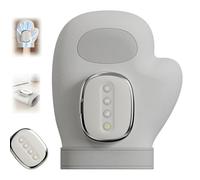 Hand Massager with Heat and Compression, Cordless Hand Massager, 3 Massage Modes, 5 Intensity Levels, Adjustable Heat, for Women, Men (Gray)