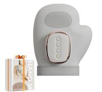 Hand Massager with Heat and Compression, Cordless Hand Massager, 3 Massage Modes, 5 Intensity Levels, for Arthritis and Carpal Tunnel, Women’s/Men Gift (Gray)