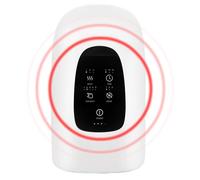 Hand Massager with Heat Compression, Hand Palm Cordless Air Pressure, Portable Electric Massage for Tension Relief, Muscle Recovery, Stress Reduction, 9.85x5.91x4.33 Inches