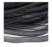 HAND Millinery tubolare Crin assortiti Plain colori Trim - Diametro 8 mm, circa 30 meters per confezione Black