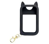 Hand Mist Case,Cute Ears Silicone Bag Accessory | Protective Case Holder with Keychain - for Men Outdoor Travel Trip Car Beach Park Workplace School Mall Public