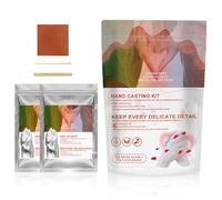 Hand Mold Powder, Easy Hand Molds Making Kit, Gentle Fast-Curing Handcrafting Material, Safe for Family and Children, Home Projects, Keepsake Sculpture, Artistic Creations