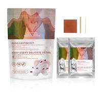 Hand Mold Powder, Fast-Curing Casting Material, Gentle Skin-Safe Formula, Easy Handcrafting Kit, Detailed Impressions for Family, Children, Home Sculpture Projects
