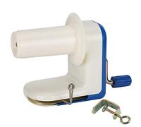 Hand Operated Yarn Ball Winder Multifunctional Portable Wool Winding Machine for Knitting Crafters ABS Plastic and Metal Compact Size 14 x 11.5 x 11.5 cm