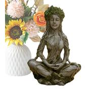 Hand Painted Tree - Spirits Resin Figurines, Boho Sculpture with Detailed Design, Home Decor with Artistic Finish, Room Accessory, Desk Ornament for Enhancing Living Room Office Yoga Meditation