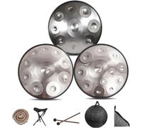 Hand Pan Drum A 432 Hz / 440 Hz, Tamburi Handpan A 9/10 / 12 Note Per Adulti E Bambini, Tamburo A Lingua In Acciaio Da 55 Cm Per L'educazione Musicale, Lo Yoga, La Meditazione E Regali Zen (Size :