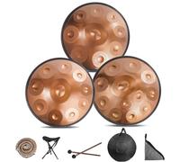 Hand Pan Drum A 432 Hz / 440 Hz, Tamburi Handpan A 9/10 / 12 Note Per Adulti E Bambini, Tamburo A Lingua In Acciaio Da 55 Cm Per L'educazione Musicale, Lo Yoga, La Meditazione E Regali Zen (Size :