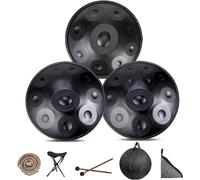 Hand Pan Drum A 432 Hz / 440 Hz, Tamburi Handpan A 9/10 / 12 Note Per Adulti E Bambini, Tamburo A Lingua In Acciaio Da 55 Cm Per L'educazione Musicale, Lo Yoga, La Meditazione E Regali Zen (Size :