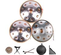 Hand Pan Drum A 432 Hz / 440 Hz, Tamburi Handpan A 9/10 / 12 Note Per Adulti E Bambini, Tamburo A Lingua In Acciaio Da 55 Cm Per L'educazione Musicale, Lo Yoga, La Meditazione E Regali Zen (Size :
