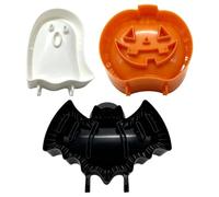 Hand Pie Molds - Halloween Theme Baking Festivals Parties Tools 3 Piece | Mini Pie Molds Baking Non-Stick Effortless Holiday Perfect for Halloween Parties Non-Stick Quick Cleanup Design