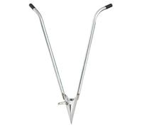 Hand Planter Tool, Stainless Steel Transplanter, Multi-Functional Garden Aid, 33.86 inches, Ergonomic Handle Design, Ideal for Vegetables, Bulbs, Fruit, Planting, Transplanting