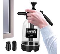Hand Pressurized Foam Sprayer - Manual Snow Foams Cannon Water , Soap Sprayers Cleaning Tool For Car Wash Detailing Care | Ideal For Automotive Garden Patio Household Washing Equipment