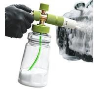 Hand Pump Foam Sprayer - 1L High-Pressure, Handheld, Adjustable Nozzle | Thick Snow Spray Quick Connector Car Wash Foam Sprayer for Motorcycle, Truck, Boat, Vehicle Detailing, Washing