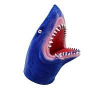 Hand Puppet Toys - Soft Rubber Shark Puppet | Realistic Interactive Storytelling Role Play | Animal Hand - Party Favors School Classroom Playroom