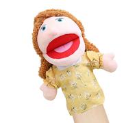 Hand Puppets - Family Puppets | Storytelling Plush Puppet | Family Hand Puppets, Soft Role-Play Toy Puppets Interactive Pretend Play Puppet, School Home Puppet with Movable Mouth For Girls Boys