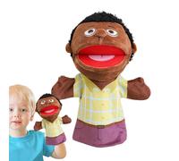 Hand Puppets - Family Puppets | Storytelling Plush Puppet | Family Hand Puppets, Soft Role-Play Toy Puppets Interactive Pretend Play Puppet, School Home Puppet with Movable Mouth For Girls Boys