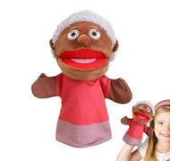 Hand Puppets - Family Puppets | Storytelling Plush Puppet | Family Hand Puppets, Soft Role-Play Toy Puppets Interactive Pretend Play Puppet, School Home Puppet with Movable Mouth For Girls Boys