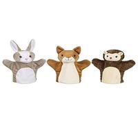 Hand Puppets, Squirrel, Rabbit And Hedgehog