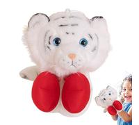 Hand Puppets, Stuffed Story Talking Toy, Interactive Boxing Puppet Toy with Retractable Arm, Soft Plush Entertainment, 1 Piece, Ideal for Ages 3+, Classroom Storytelling