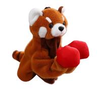 Hand Puppets Stuffed Story Talking Toy, Interactive Boxing Puppet with Retractable Arm for Ages 3+, Ideal for Classroom Activities, Parties, Storytelling, Stocking Stuffers, and Easter Basket