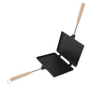 Hand Sandwiches Maker Presser Flip Grill Pan Multifunctional Double Sided Prevent Stick Hand Toaster Sandwiches Maker for Home Breakfast