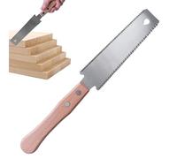 Hand Saw for Wood Cutting, Japanese Double-Sided Pull Saw, Flexible Hand Saw for Woodworking, Portable Pull Saw with Wooden Handle for Carpentry
