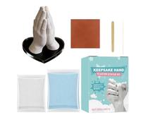 Hand Sculpture Kit - 15.4x19.5cm DIY Life Casting Kit For Creating Realistic 3D Hand And Finger Molds, Easy-to-Use Plaster Or Alginate Craft For Kids, Teens, And Adults, Memory Keepsake, Art Project,