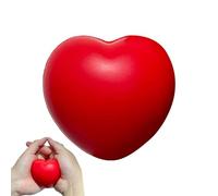 Hand Shaped Grip - Strength Ball Finger Strengthener Exercise Tool | Heart Design Hand Massage Stress Relief Trainer Silicone Gripper for Finger, Workout, Training or Fitness