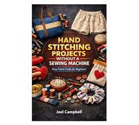 HAND STITCHING PROJECTS WITHOUT A SEWING MACHINE: Easy Fabric Crafts for Beginners