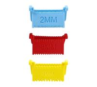 Hand Stitching Tool, Clip on Sewing Ruler, Non Slip Edge Gauge, Fabric Alignment Measuring Set for Cuffs Collars Clothes Dress Handmade Tailoring Home Apartment Travel Use Sewing Precision Craft Tool