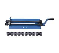 Hand Swager Swage Tool Rotary Bead Ex Roller Lamiera Di Metallo Rolling Swaging Machine Piegatrice Piegatura Inserti Nave Veloci Perline Attrezzatura Per La Lavorazione Dei Metalli Rack Regolabili