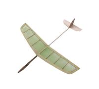 Hand Thrown Glider Aircraft Model Kit con film-covered Lightweight Wood Frame, Wingspan 365mm lunghezza 410mm DIY Assembled Airplane Compatibile con progetti STEM educativi e attività all'aperto